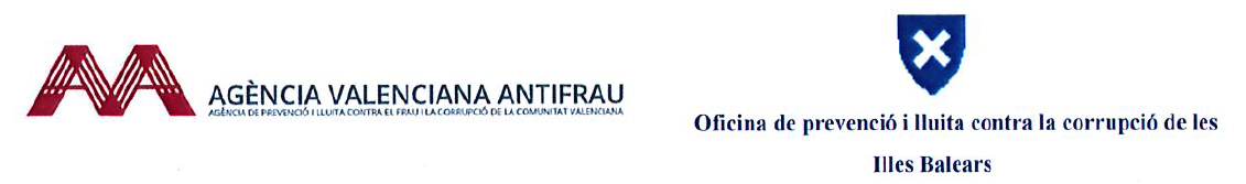 Agència de Prevenció i Lluita contra el Frau i la Corrupció de la Comunitat Valenciana / Oficina de Prevenció i Lluita contra la corrupció de les Illes Balears