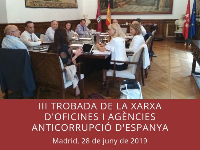 Tercera trobada oficines i agències antifrau