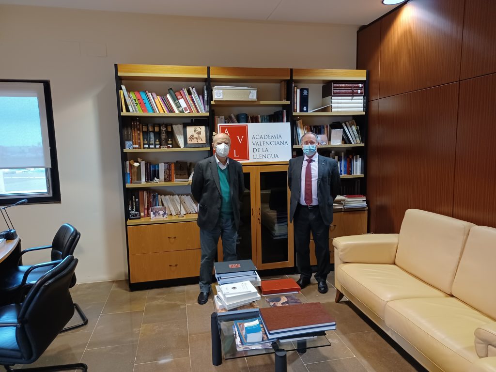 Encuentro institucional entre la Acadèmia Valenciana de la Llengua y la