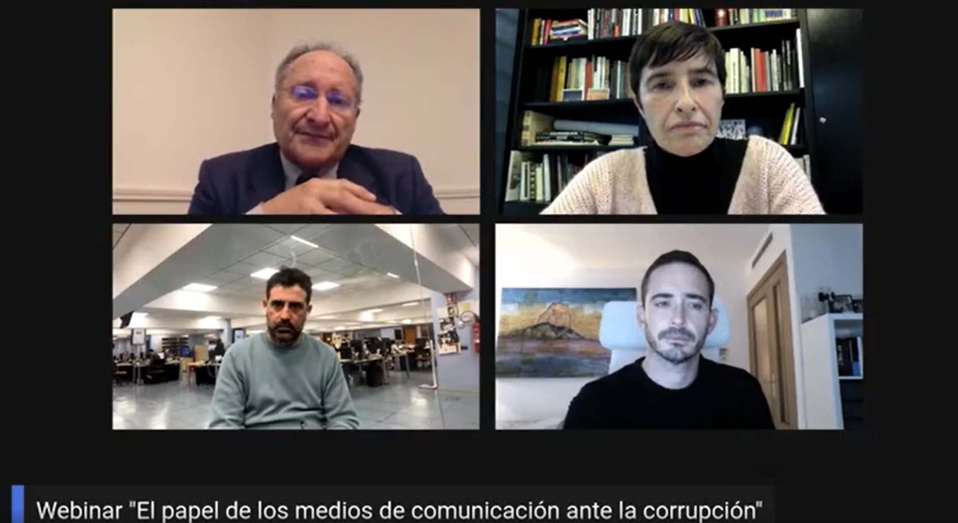 webinar medios y corrupción