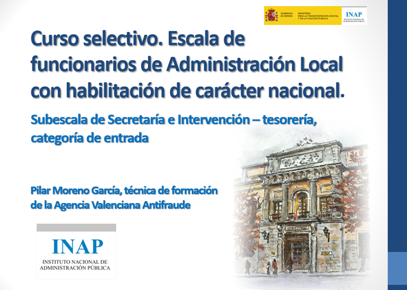 Portada Curso INAP
